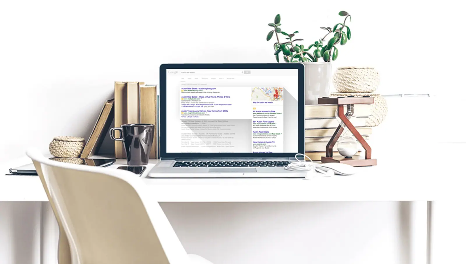 SEO services on screen — Fruxinfo